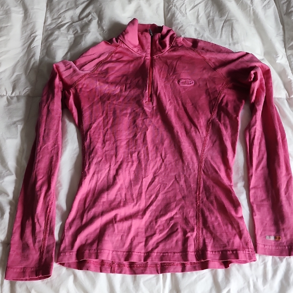 W's Icebreaker Zip Tee Small